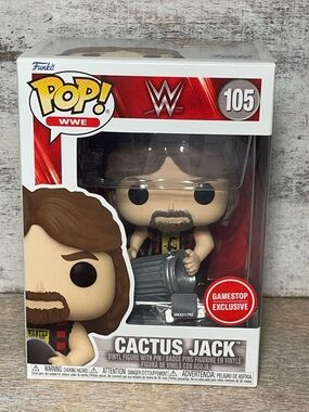 Funko Pop! WWE #105 Cactus Jack Vinyl Figure Brand New